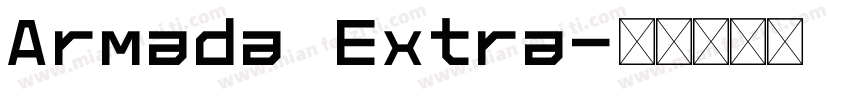 Armada Extra字体转换